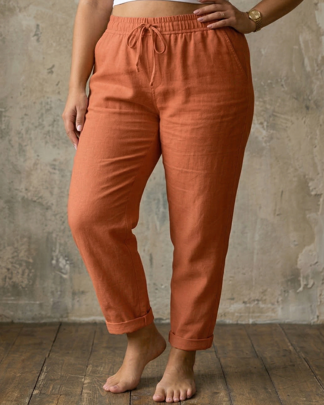Bailey | Drawstring Relaxed Pants