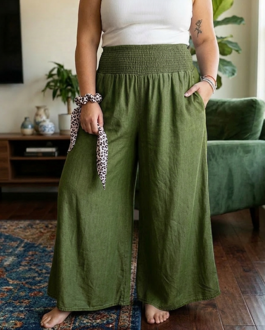 Brittany | Comfy Wide-Leg Pants