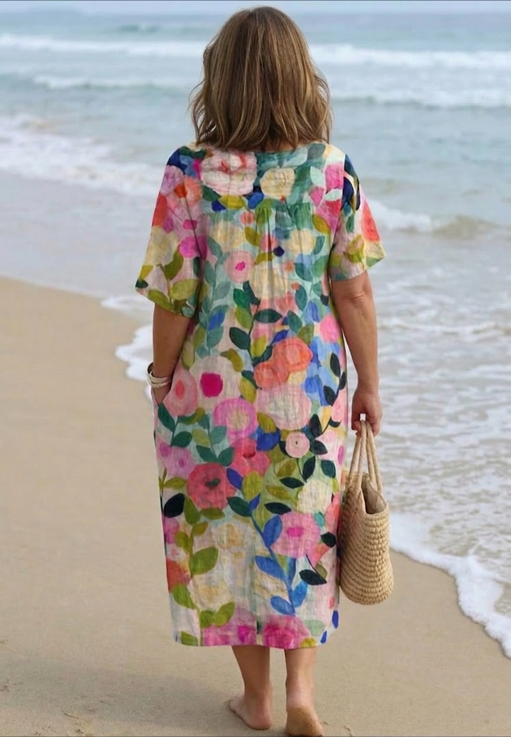 Sophia | Vintage Floral Dress