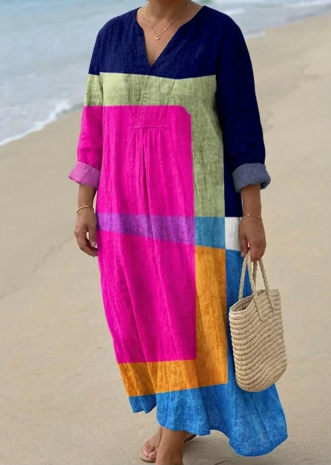 Allison | Vibrant Print Dress