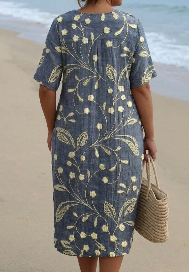 Ruby | Heritage Floral Dress