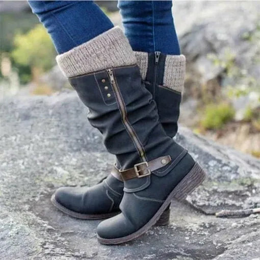 Eunice – Orthopedic Knee-High Boots