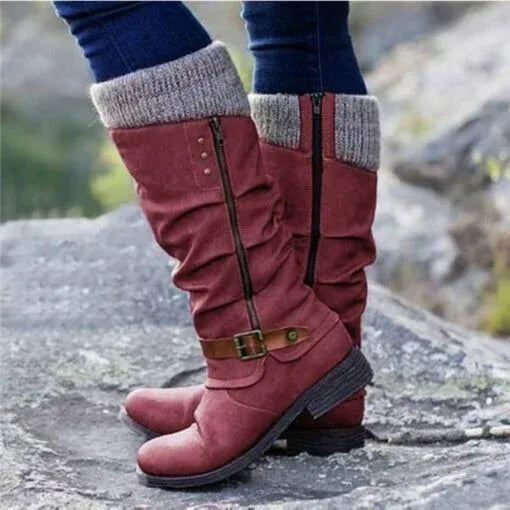 Eunice – Orthopedic Knee-High Boots