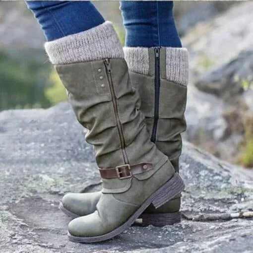 Eunice – Orthopedic Knee-High Boots