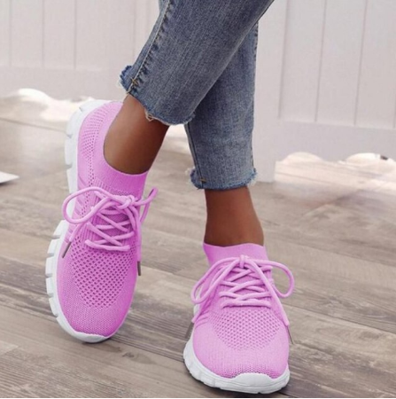 Yolanda – Lightweight Lace-Up Orthopedic Sneakers