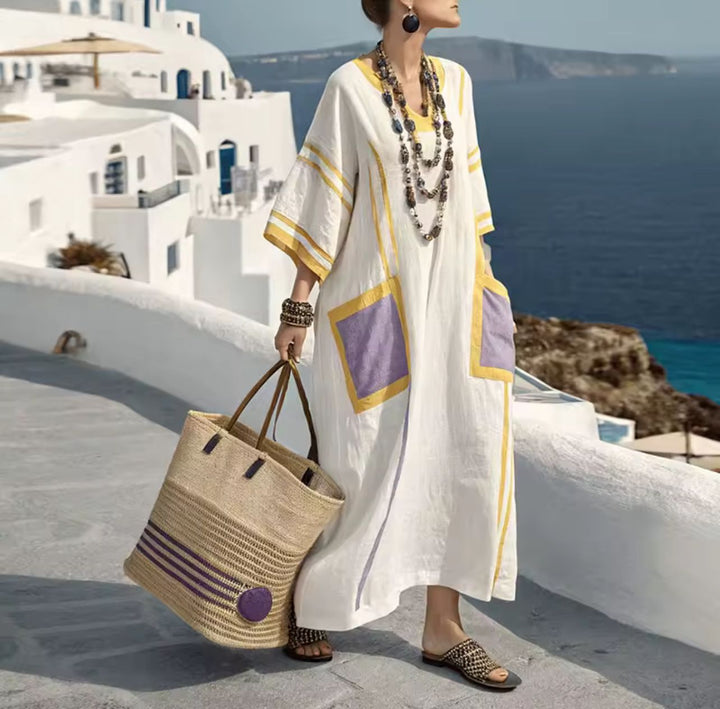 Emerie | Long Strand Dress for a Stylish Summer Look