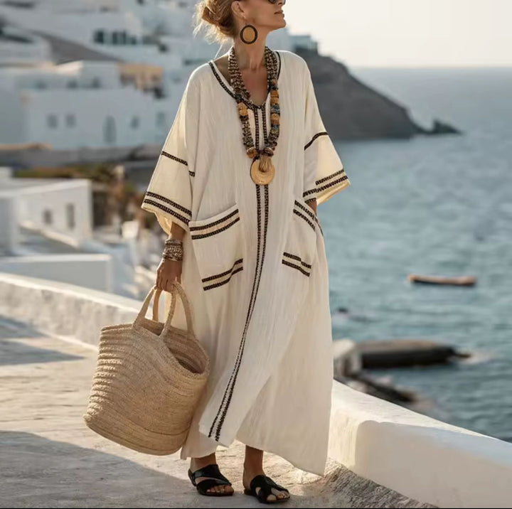 Emerie | Long Strand Dress for a Stylish Summer Look