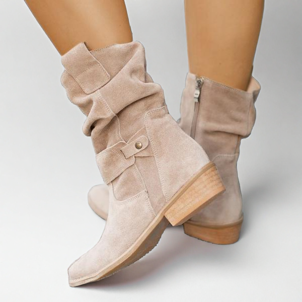 Jenna | Leather-Style Boots