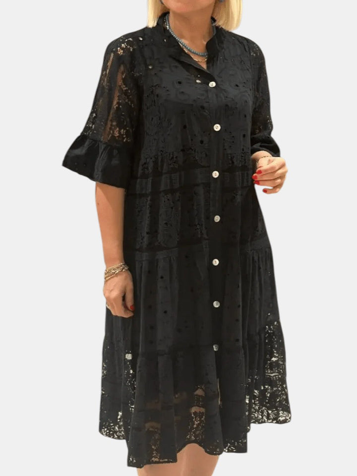 Yanira | Floral Midi Dress