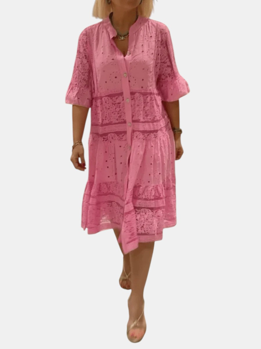 Yanira | Floral Midi Dress