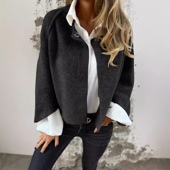 Margaret – Soft Cropped Button-Up Cardigan