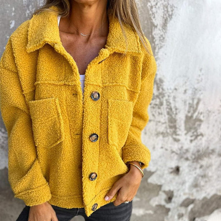 Cynthia – Cozy Teddy Fleece Jacket