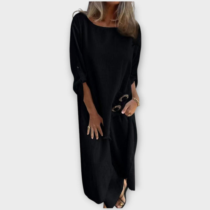 Isabel – Relaxed Linen-Look Two-Piece Set