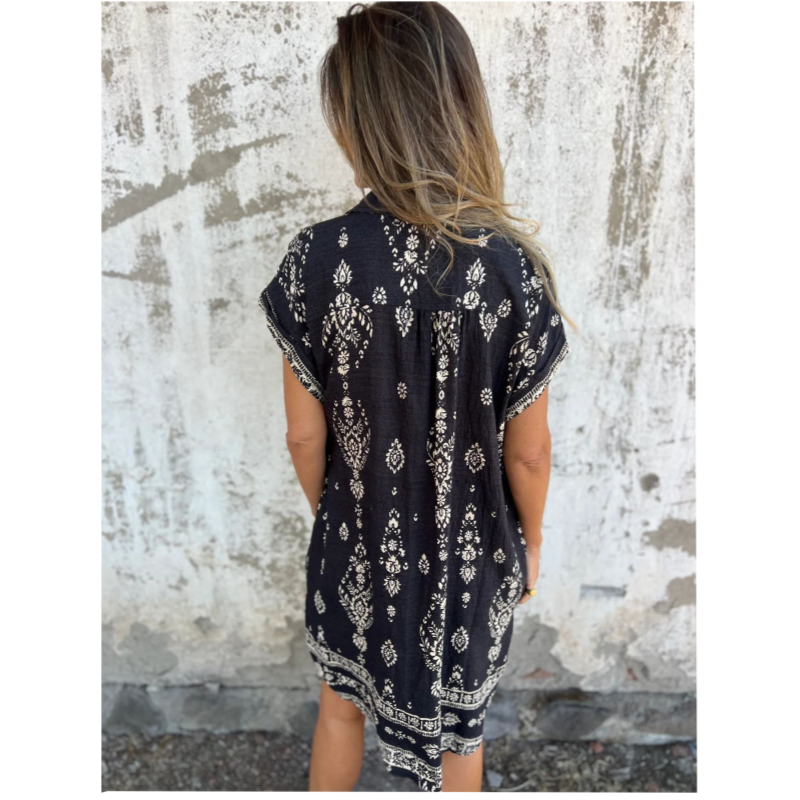 Arielle | Boho Dress ( Cotton-Linen )