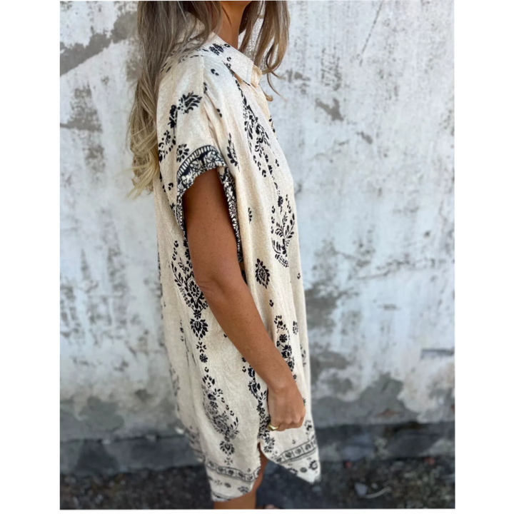 Arielle | Boho Dress ( Cotton-Linen )