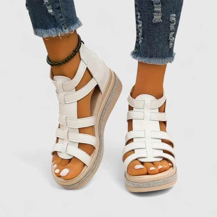 Carlee | Orthopedic Strass Sandals