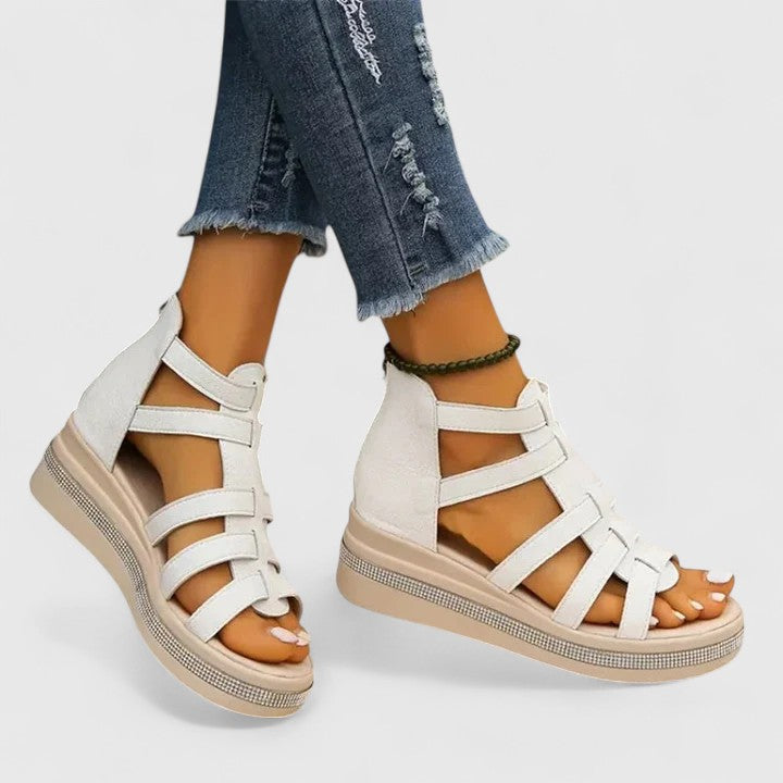 Carlee | Orthopedic Strass Sandals
