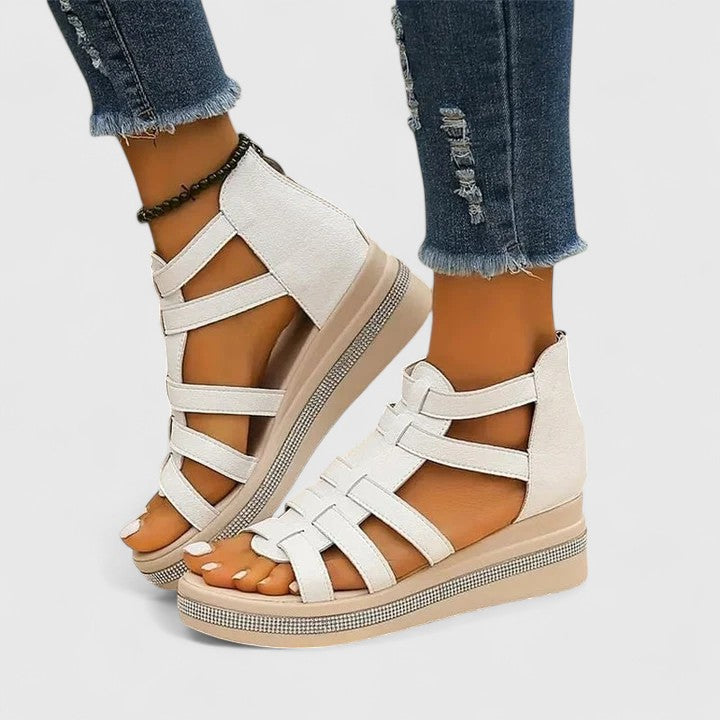 Carlee | Orthopedic Strass Sandals