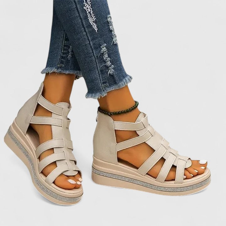 Carlee | Orthopedic Strass Sandals