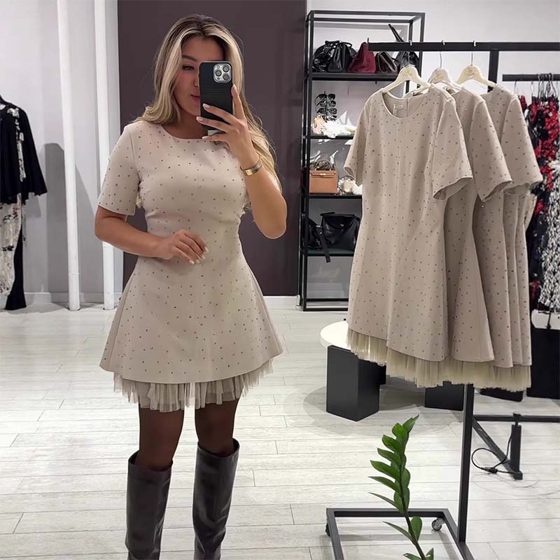 Serena | Spark Lace Mini Dress