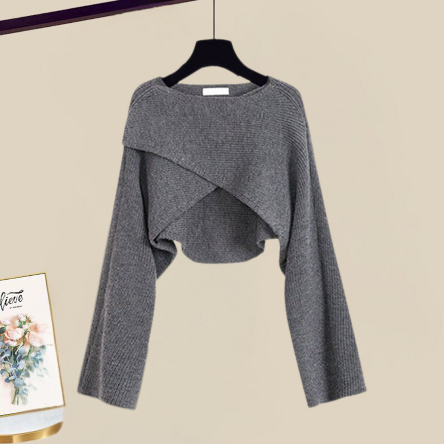 Darlene | The 2-in-1 Knit Dress Set