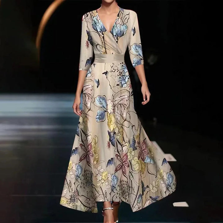 Ondina | Chic Dress with Floral Print