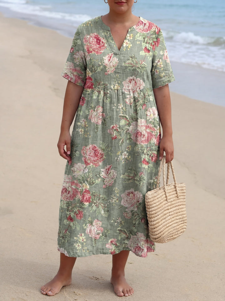 Juniper | Heritage Floral Day Dress