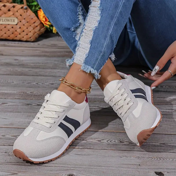 Christine – Retro Lace-Up Everyday Sneakers
